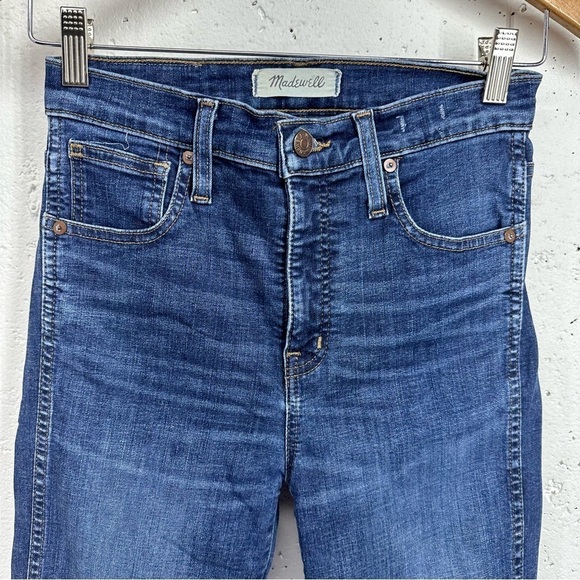 Madewell 10” High Rise Skinny Jeans Women’s size 26 - Picture 3 of 12